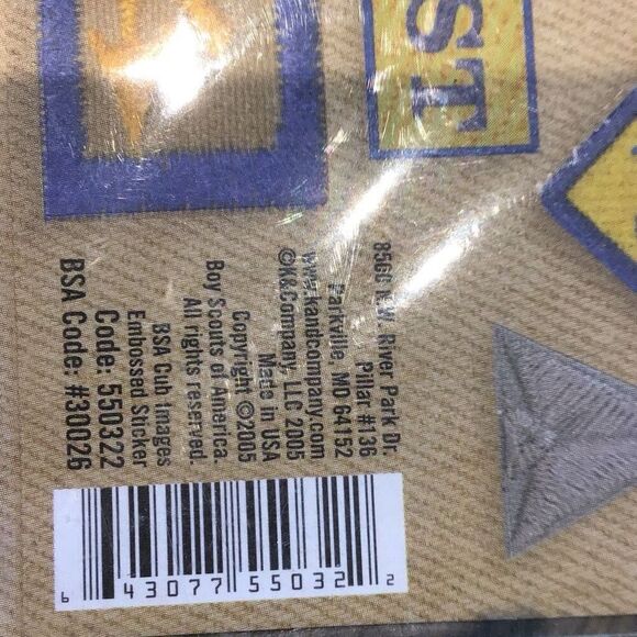 Two packs of vintage Boy Scout of America that book bag stickers - Picture 8 of 8